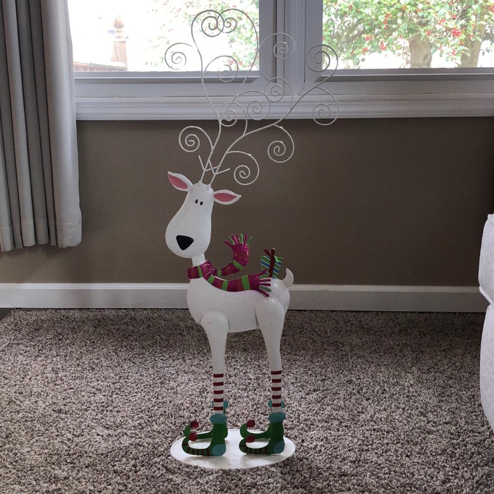 Reindeer Christmas card holder